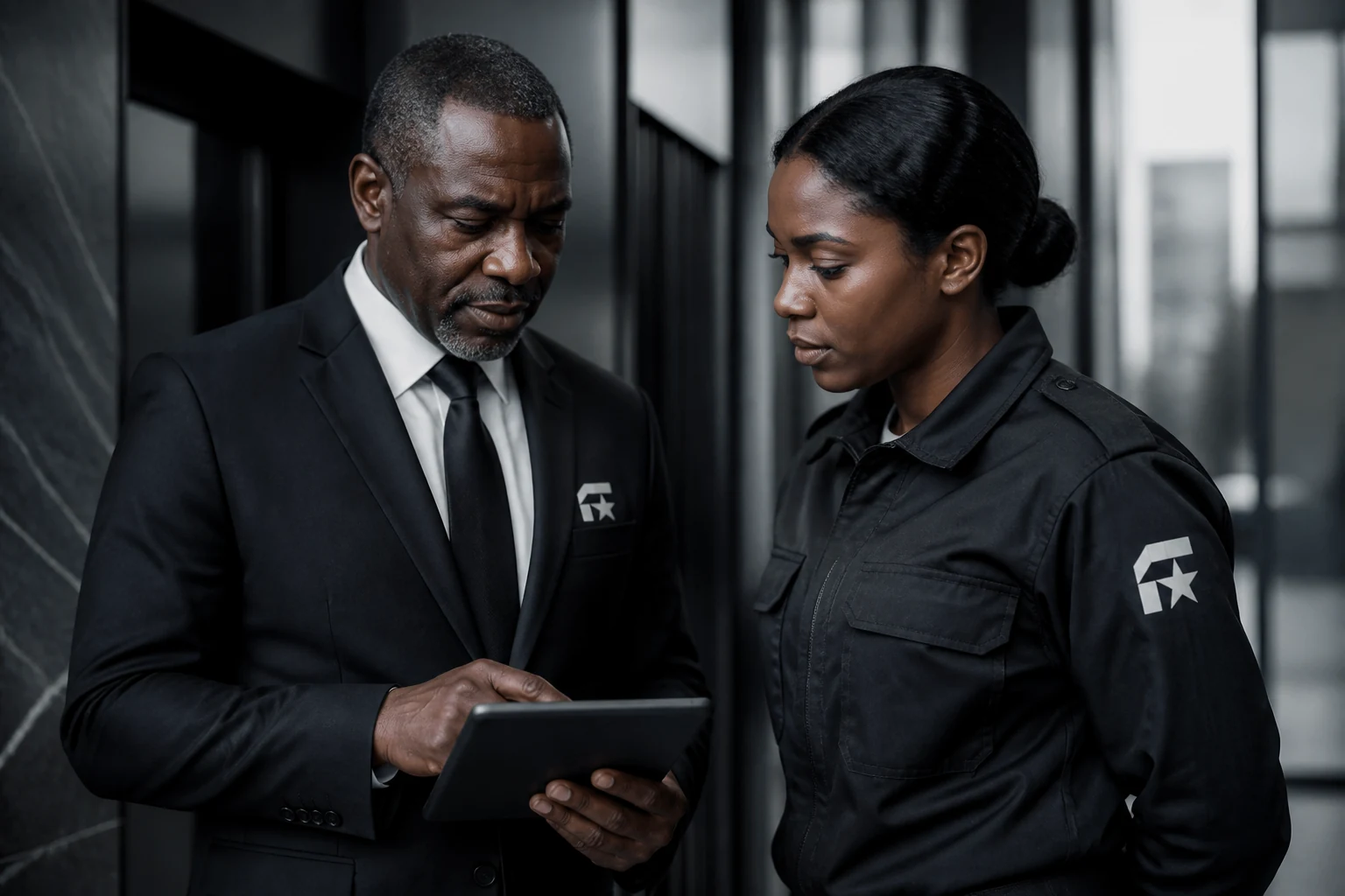 Agent Falcon Security — professionnel de la sécurité